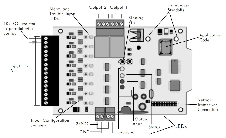 NOTIFIER NION 2C8M Normally Closed Supervised PID