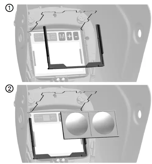 CleanAIR 703078 Magnifying Lens Holder CA Verus 1