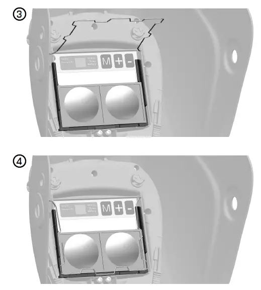 CleanAIR 703078 Magnifying Lens Holder CA Verus 2