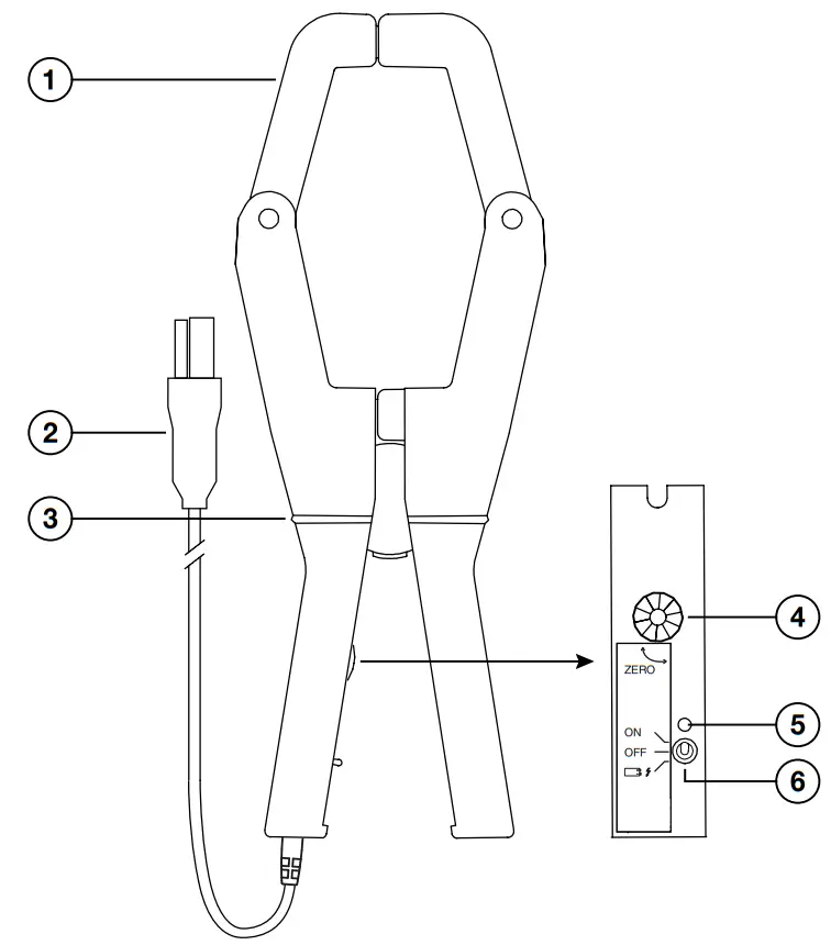 AEMC 193 24 BK 24 Inch AmpFlex Current Probe - Current Probe