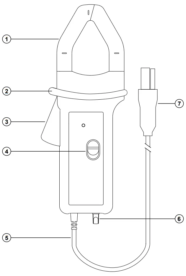 AEMC 193 24 BK 24 Inch AmpFlex Current Probe - Current Probe2