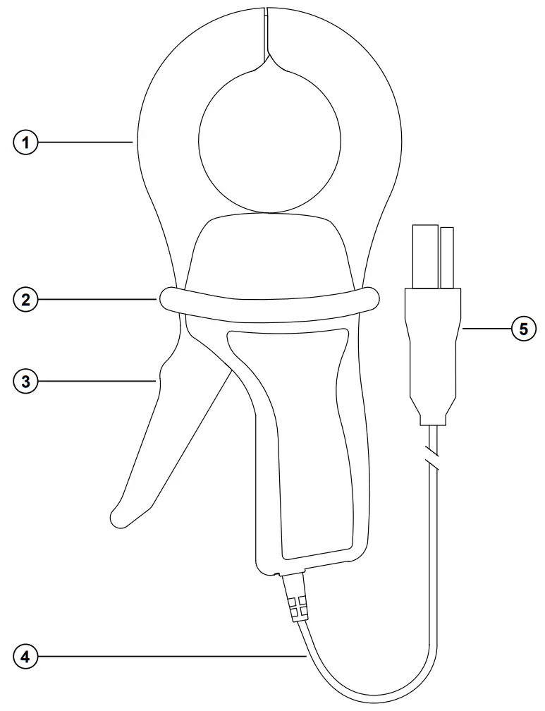 AEMC 193 24 BK 24 Inch AmpFlex Current Probe - Current Probe4