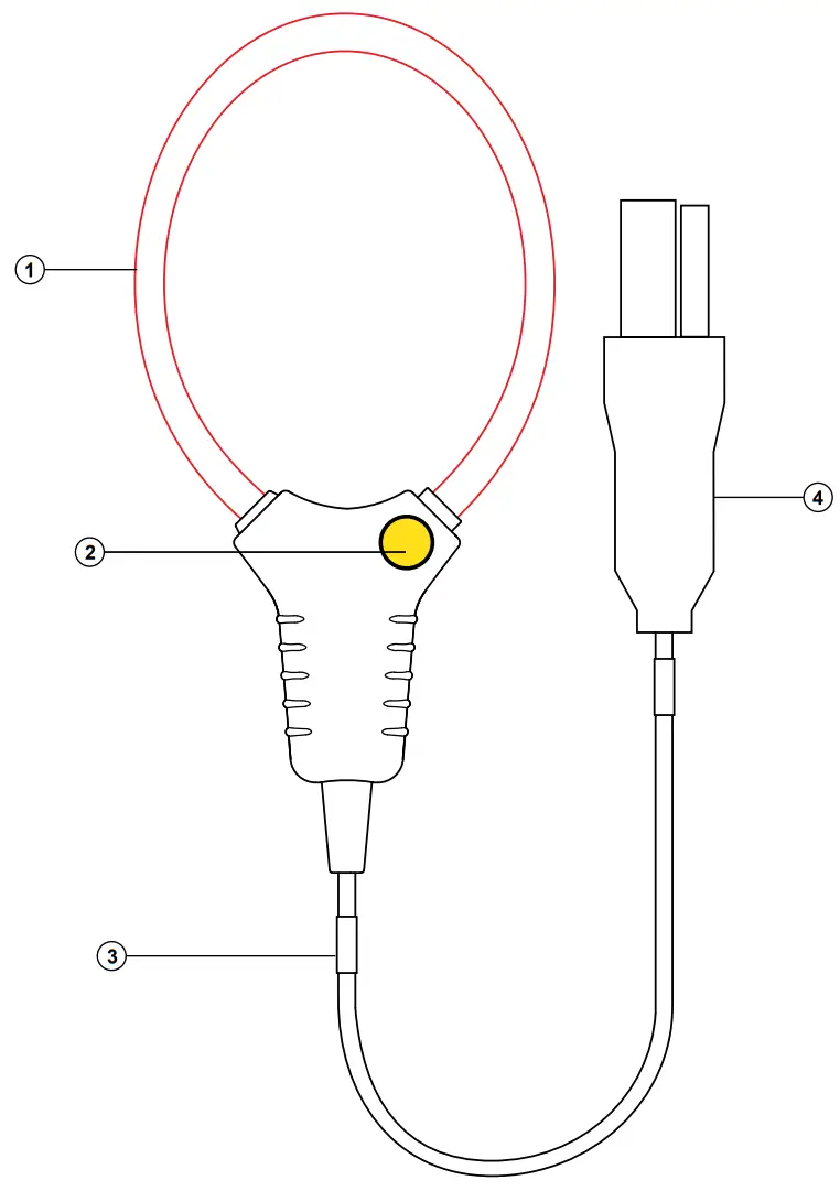 AEMC 193 24 BK 24 Inch AmpFlex Current Probe - MiniFlex1