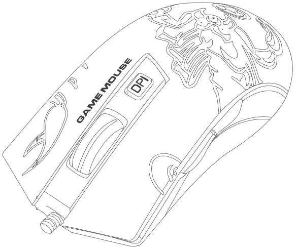 MARVO M209 6400 DPI Gaming Mouse - Features