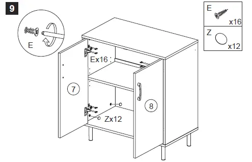 COSTWAY-JVI0716-Side-Cabinet-FIG-7