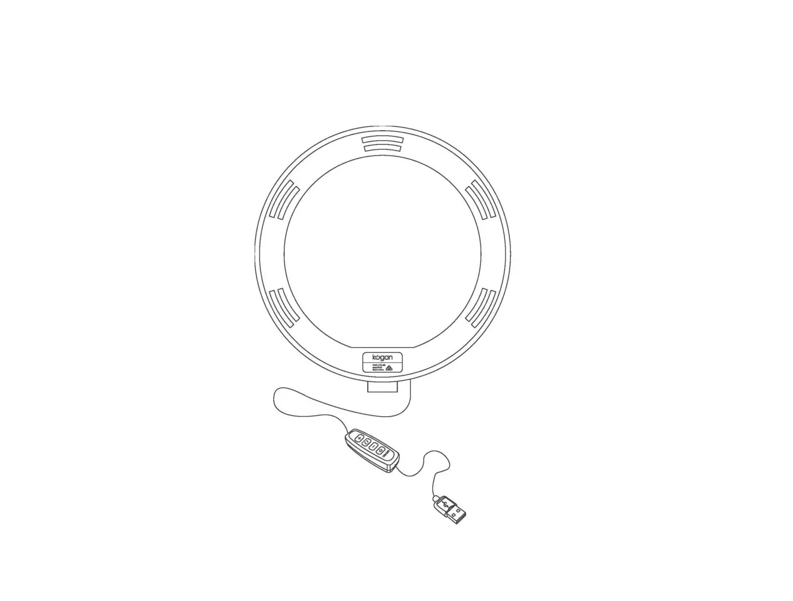 Kogan 10” Led Ring Light Karili10leb User Guide