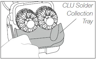 JBC CL1007 Blue Core Metal Brushes for Automatic Tip Cleaner 8