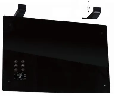 SolAire Vitra Panel Heater - Freestanding Installation