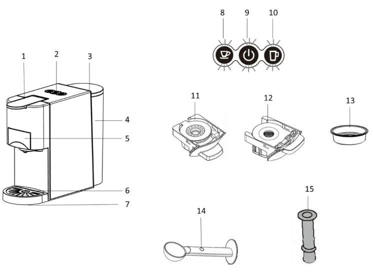 IZZY-IZ-6009-Espresso-Maker-fig-1