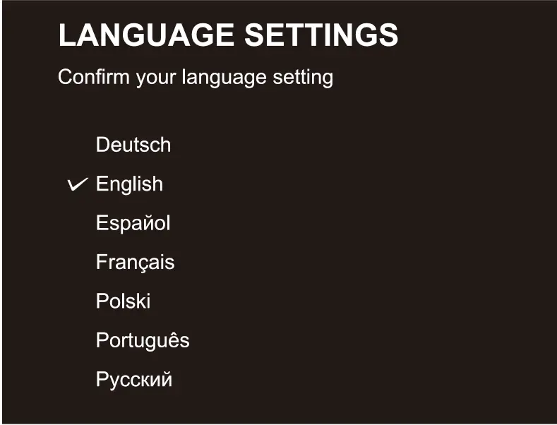 DENVER LDS-4075 Smart TV with DVB-T2 S2 DVB-C - Lunguage