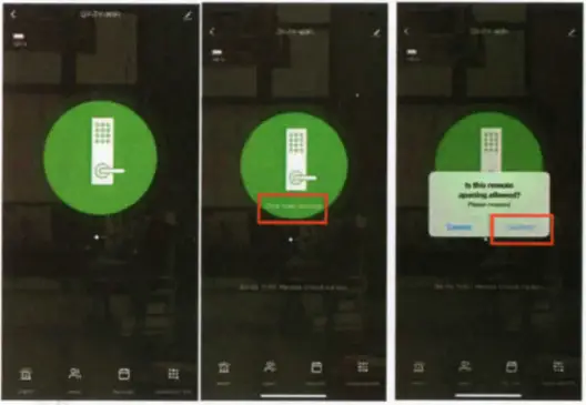DMAX H2 TYW Smart Lock - Remote unlock