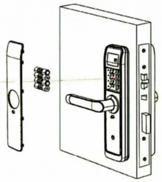 DMAX H2 TYW Smart Lock - installation complete