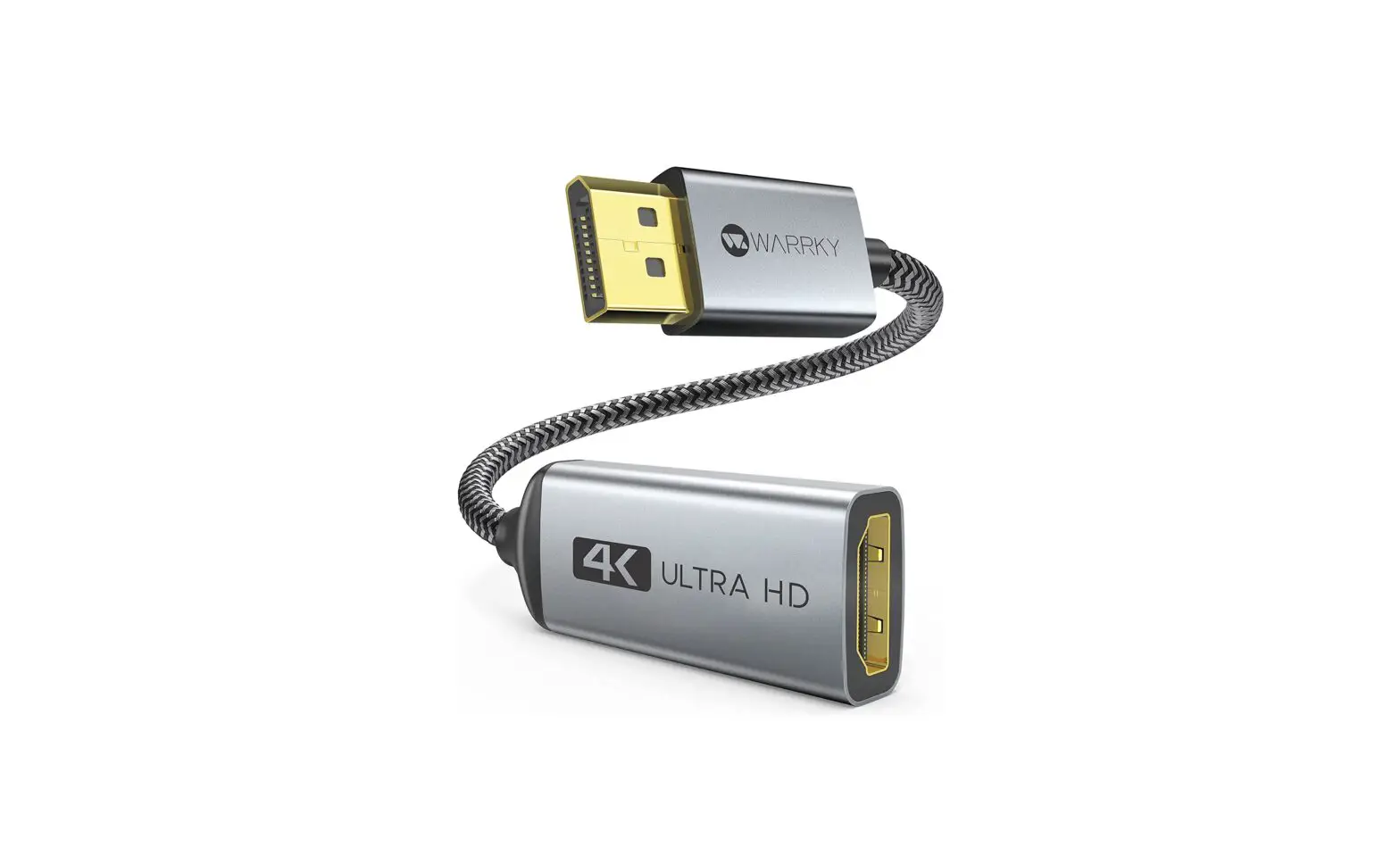 Warrky Av-dh01 4k Displayport To Hdmi Adapter Cable User Guide