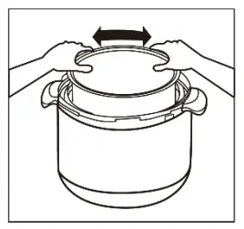 KALORI K Pressure Cooker 10-IN-1 EPCK 45026 BK -dry