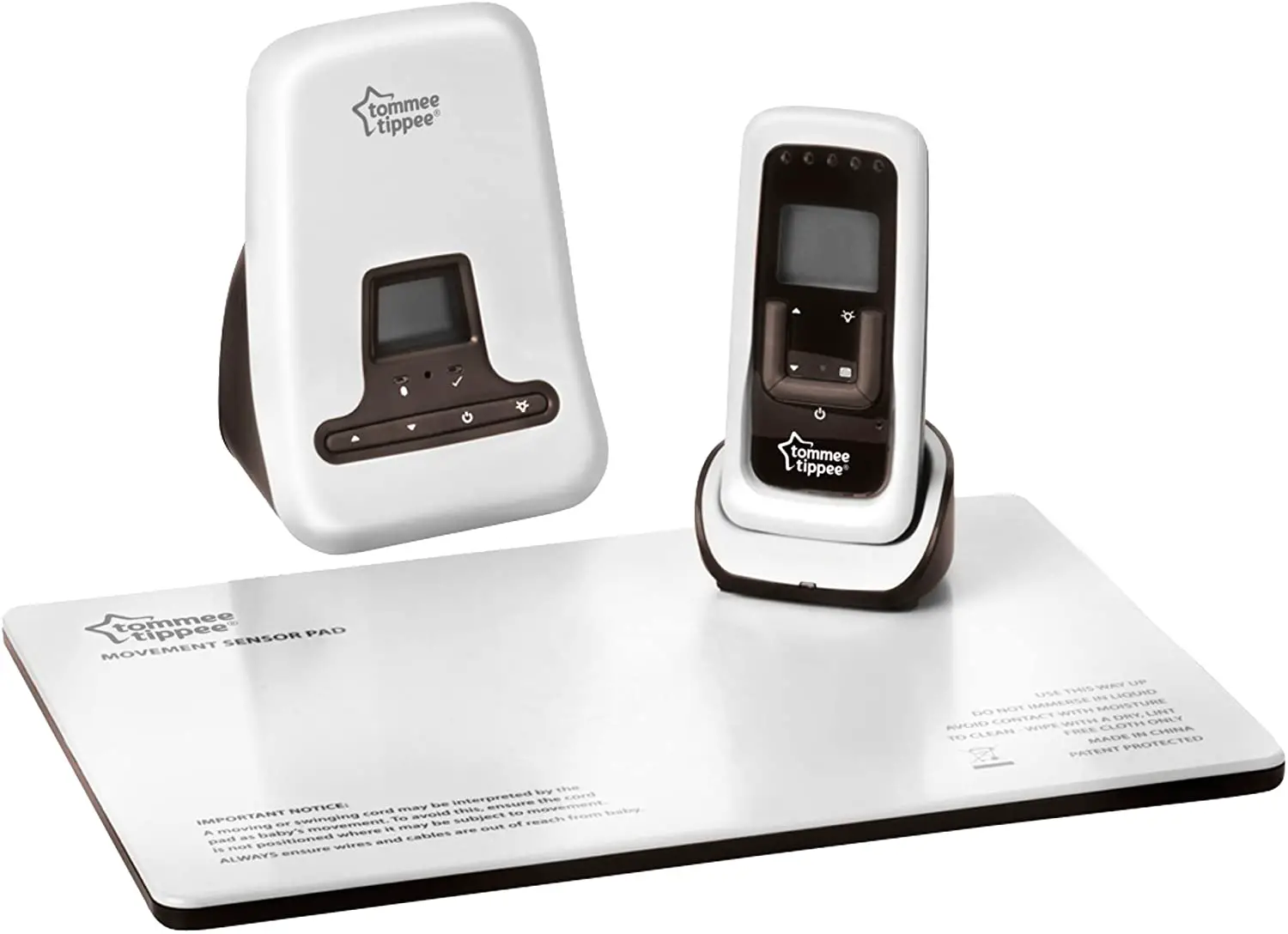 Tommee Tippee 1082s Dect Digital Monitor With Movement Sensor Pad Instruction Manual