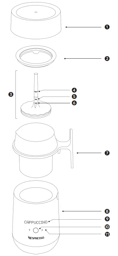 NESPRESSO Barista Recipe Maker-- pat