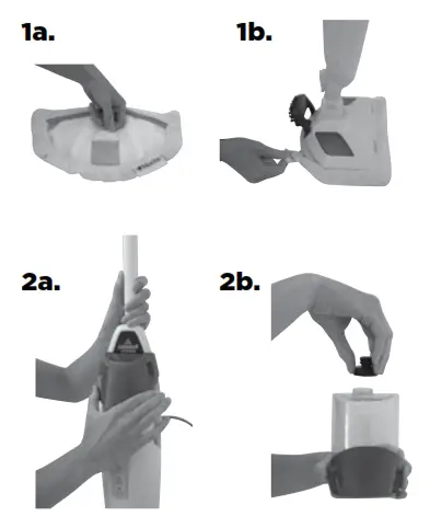 Bissell 1940 Series PowerFresh Pet - Getting ready