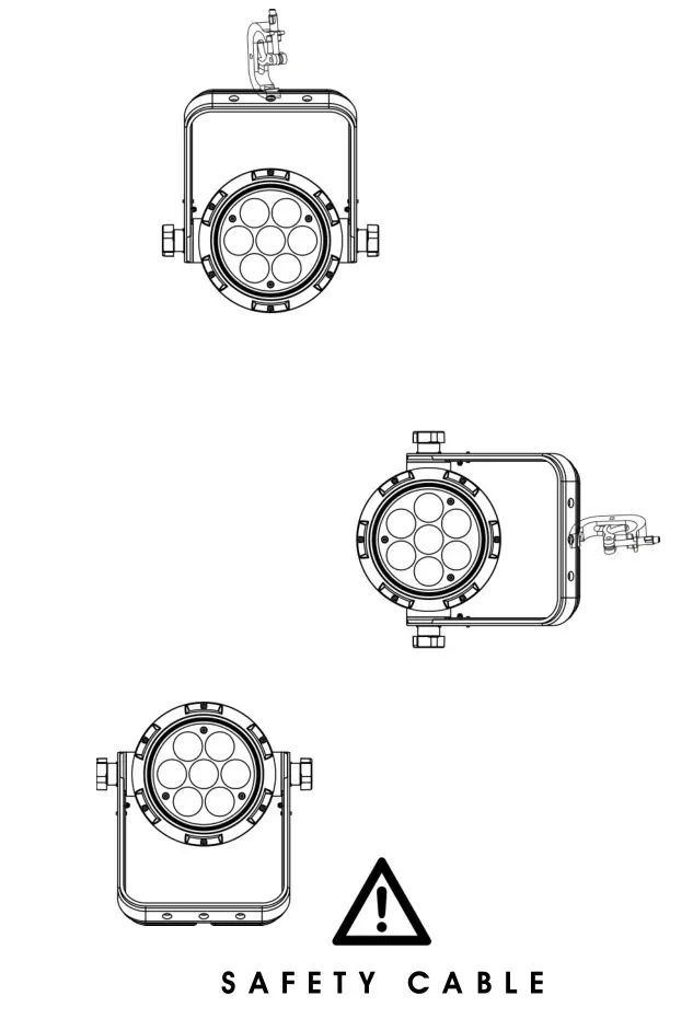 ELATION ARENA ZOOM Q7IP - RIGGING