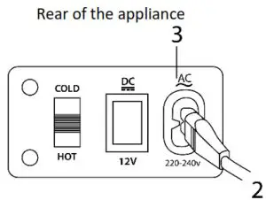 Russell Hobbs RH4CLR1001 4L Cooler &amp - Usage Information