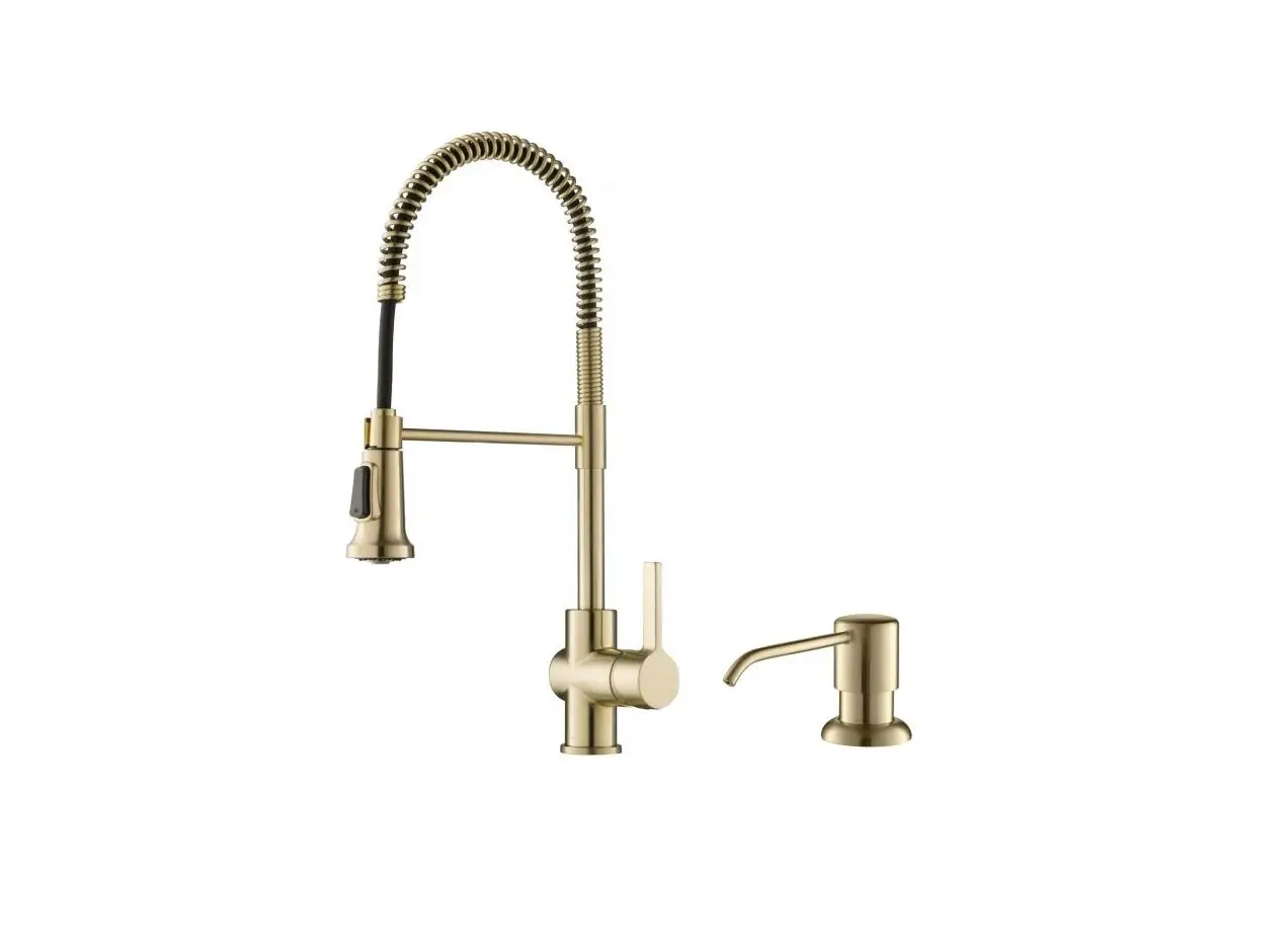 Kraus Kpf-1690 Britt Single Handle Commercial Kitchen Faucet Installation Guide