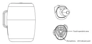 VALORE BTi41 Ruby Air True Wireless Earbuds