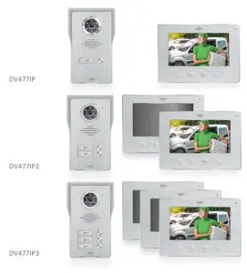 ELRO DV477IP IP Video Door Intercom with 7-Inch Monitor