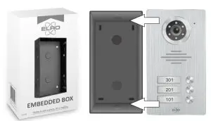 ELRO DV477IP IP Video Door Intercom with 7-Inch Monitor - IP VIDEO DOOR INTERCOM