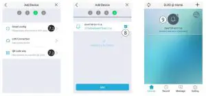 ELRO DV477IP IP Video Door Intercom with 7-Inch Monitor - QR Code way 1