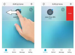 ELRO DV477IP IP Video Door Intercom with 7-Inch Monitor - Removing device