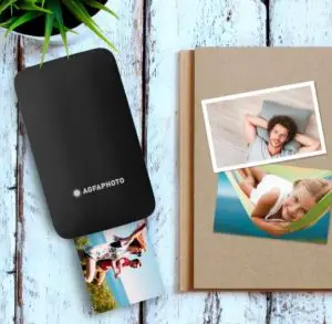 AGFA AMP23BK Mini Printer - Black