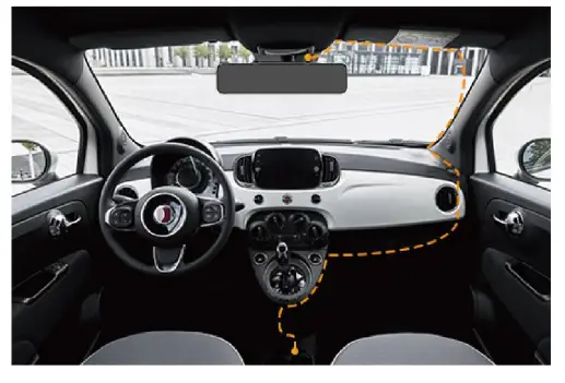 WOLFBOX G880 12-Inch 3 Channels Mirror Dash Cam-figure10