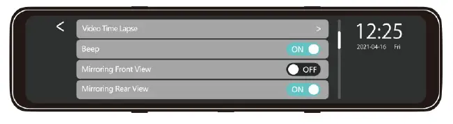 WOLFBOX G880 12-Inch 3 Channels Mirror Dash Cam-figure15