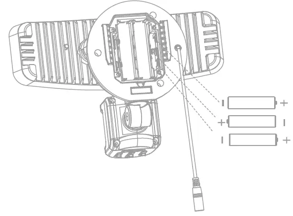 home zone ES00935G Linkable Solar Power Twin Head LED Security Light fig 13