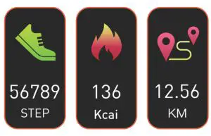 JOOM S90 3D91 Smart Watch with Fitness Tracker HR - step