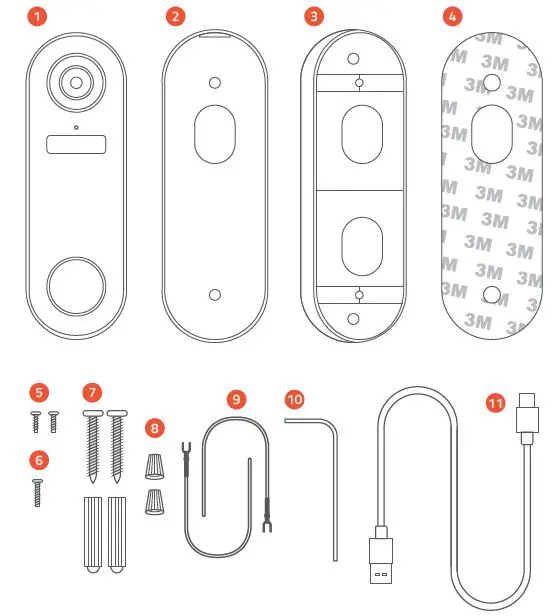 hombli B08X9ZLHS5 Smart Doorbell 1