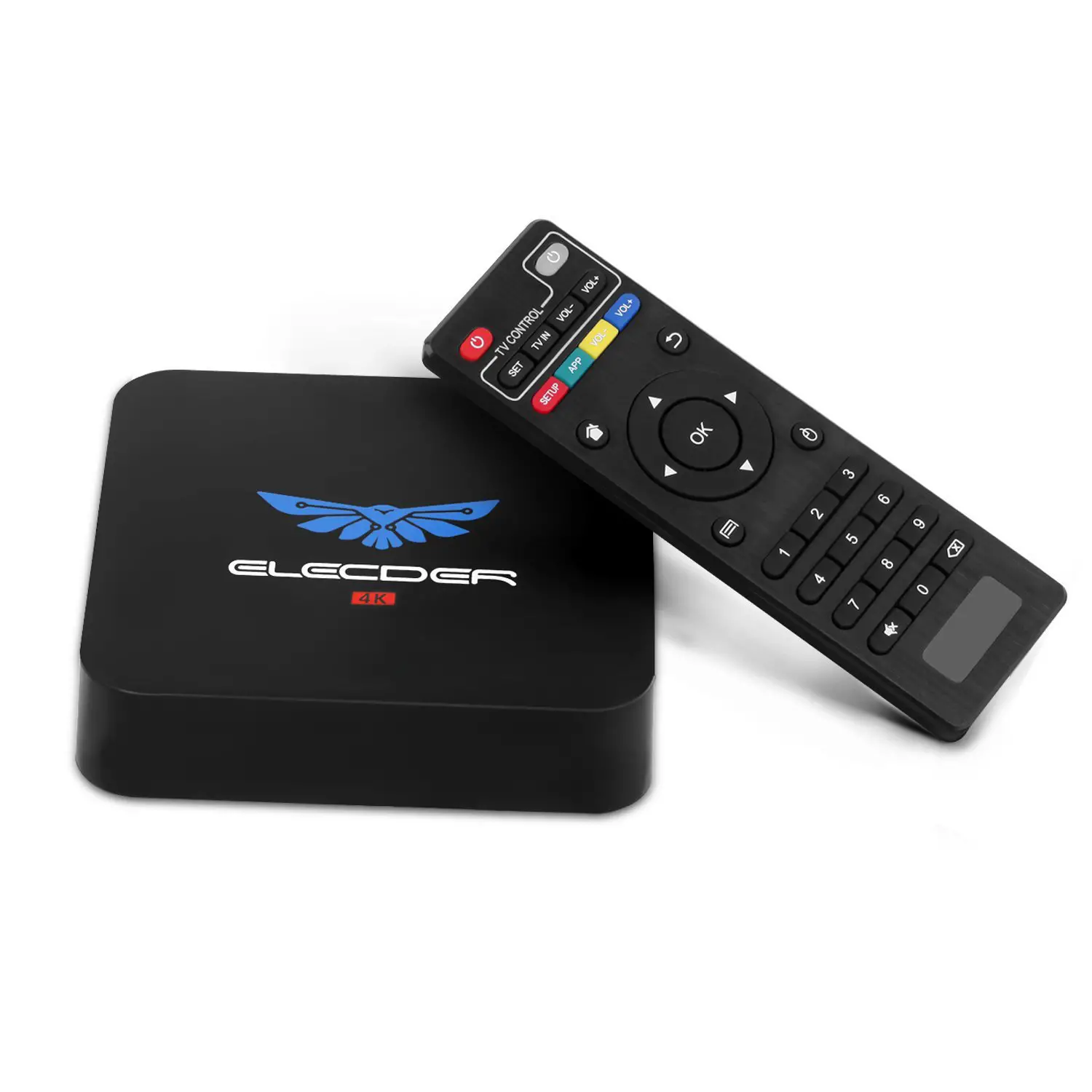 ELEDER S8 Pro Android 5.1 Tv Box 4K Smart OTT Streaming Media Player fig 1
