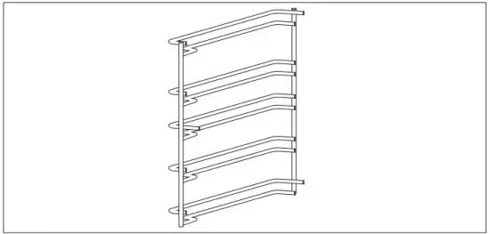 Haier HWO60B7EX2 60cm Double Oven - racks