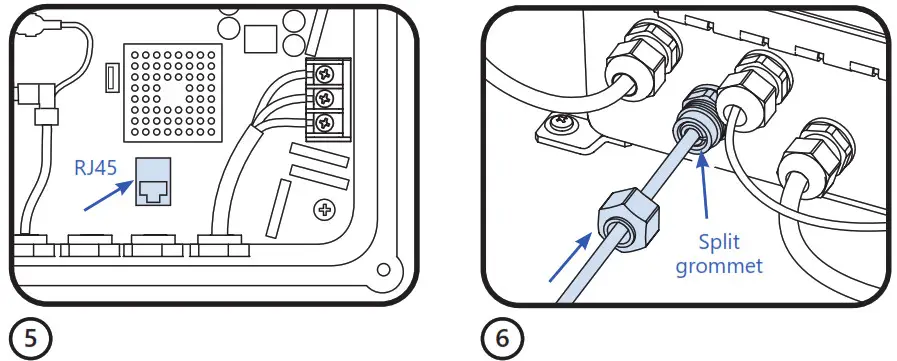 GE Current CTRL043 LightGrid Gateway Outdoor Wireless Control System - Ethernet jack
