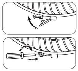 a close up of text on a white background