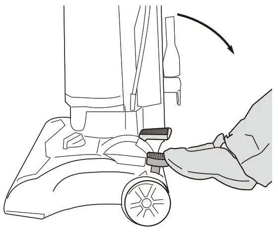 EUREKA NEU180 Series Power Speed Lightweight Upright Vacuum Cleaner - How to maintain brushroll 1