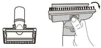 EUREKA NEU180 Series Power Speed Lightweight Upright Vacuum Cleaner - How to use accessories 5