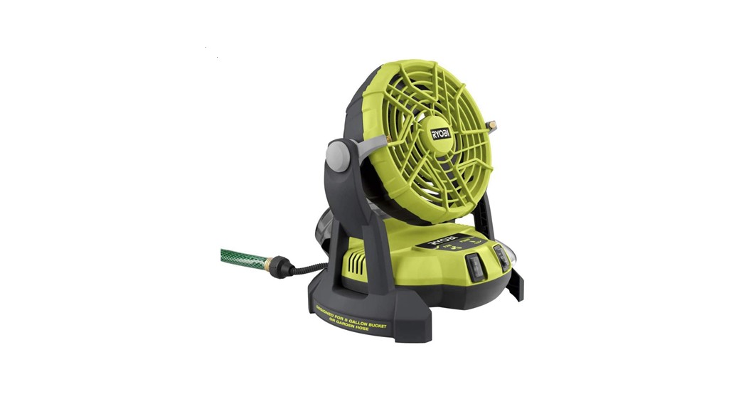 Ryobi Pmf01 18 Volt Bucket Top Misting Fan Owner's Manual