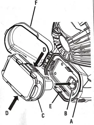 RYOBI PMF01 18 Volt Bucket Top Misting Fan - overview 2