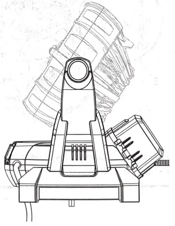 RYOBI PMF01 18 Volt Bucket Top Misting Fan - overview 3