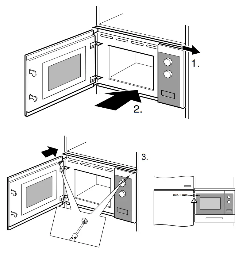 BLAUPUNKT 5MG16199IN Microwave Oven - Fitted
