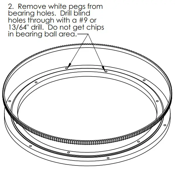 ARMABOT Turret Drive Remove white pages