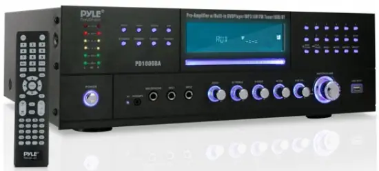 PYLE PD1000BA Wireless BT Home Theater Preamplifier