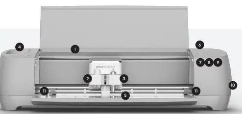 Cricut D383140S Explore 3 and Roll Holder Bundle-fig2