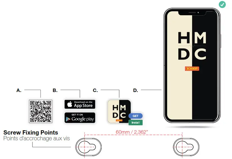 HORNBY HOBBIES HM6010 BLE Model Accessory Controller - figure 6