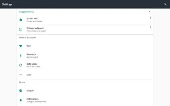 FIG 4 System Settings